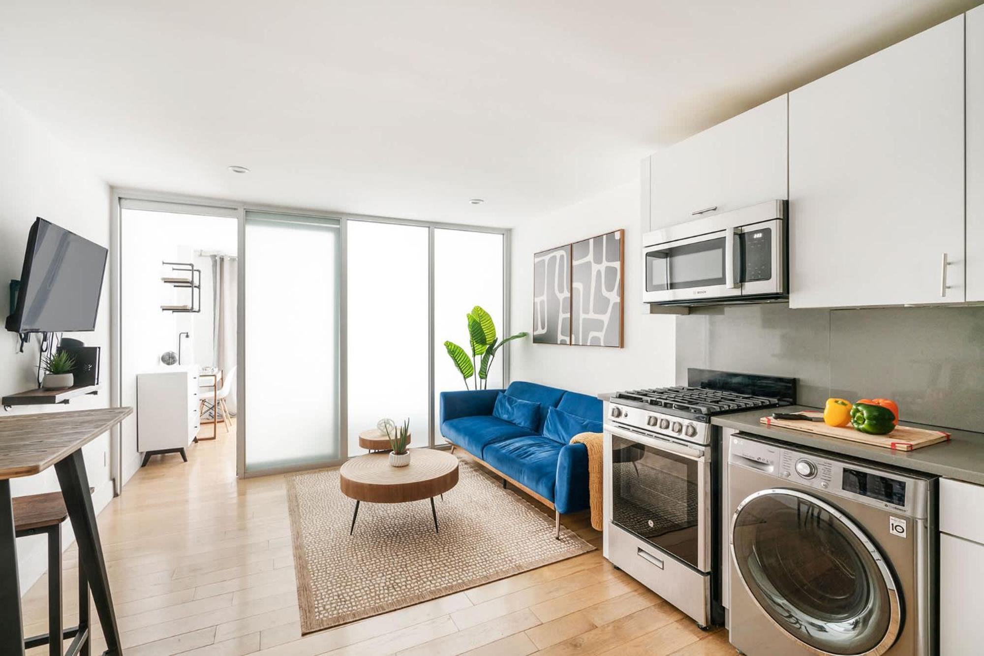75-2d New 1br Prime Ues W&d Balcony Elevator Apartment